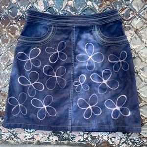 Retro custom flower skirt